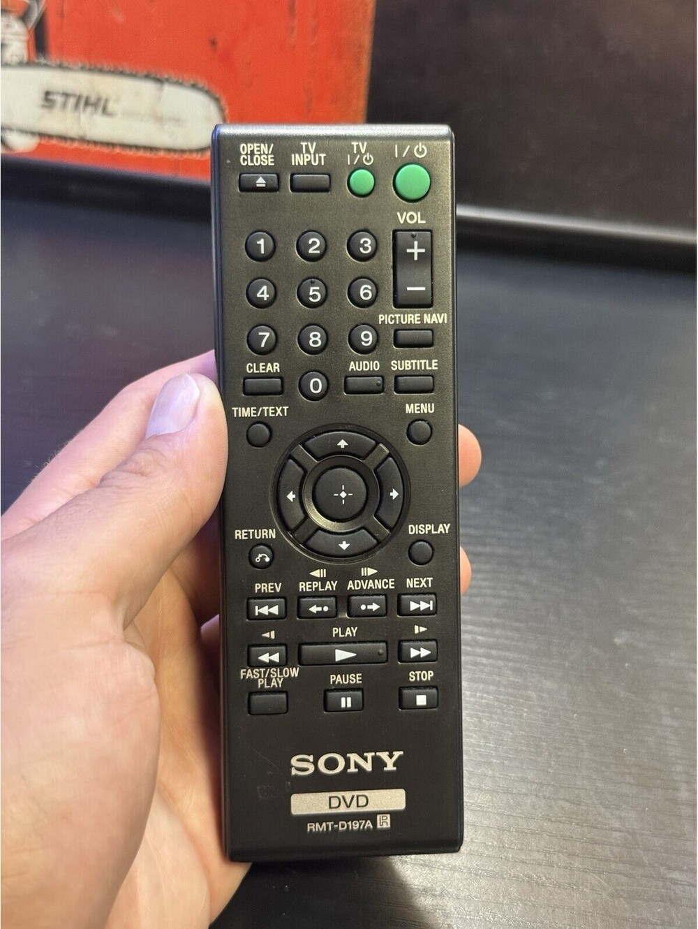 Sony RM-ANP114 OEM AV System Remote Control Soundbar Home Theater No Lid
